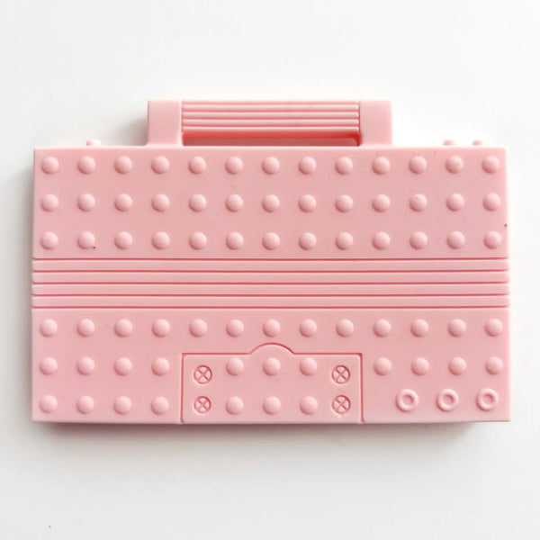 Teether -Boom Box  Pink