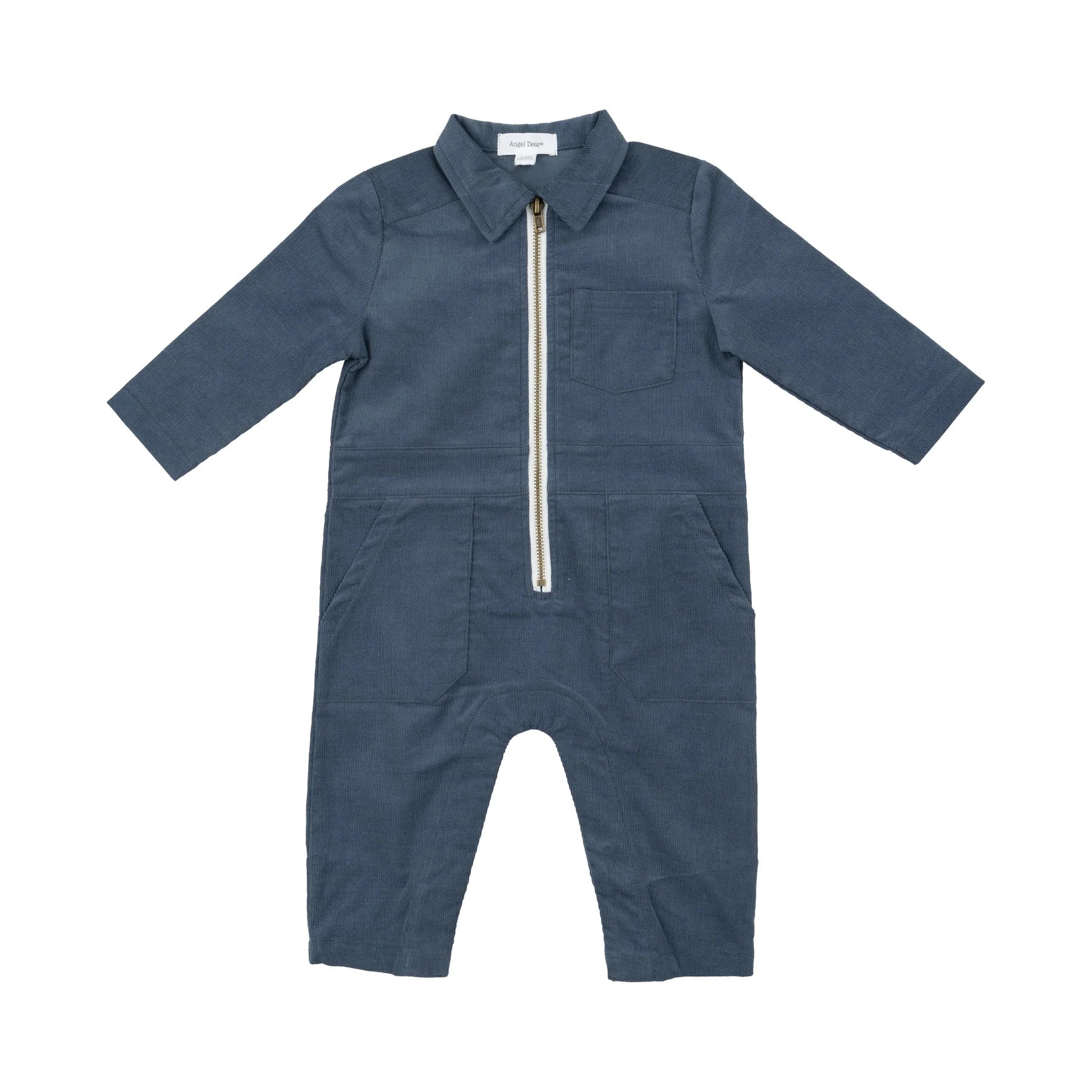 Retro Jumpsuit- Cord Navy