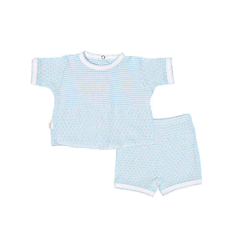 Paty Inc. Blue Diaper Set
