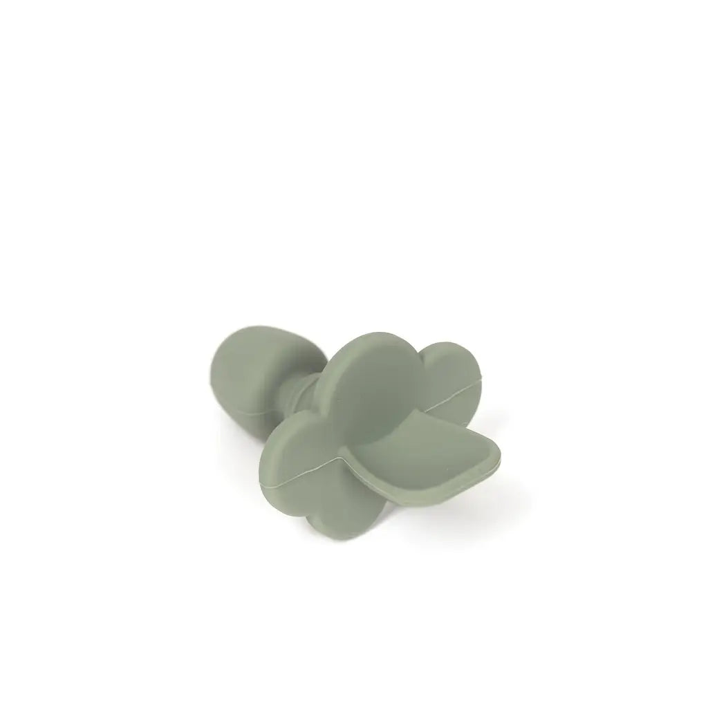 Silicone Training Spoon- Sage Green