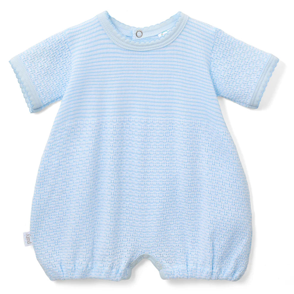 Paty Inc. Blue Romper
