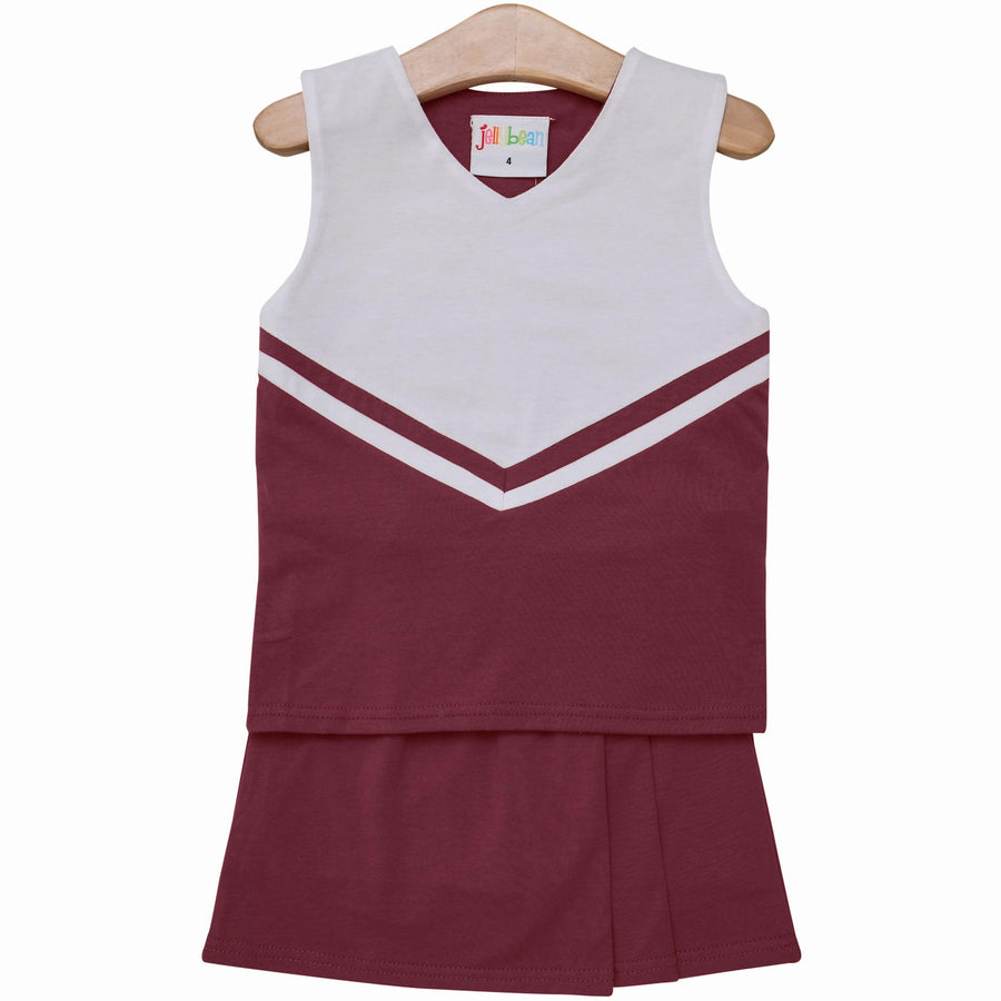 Maroon Cheer Uniform