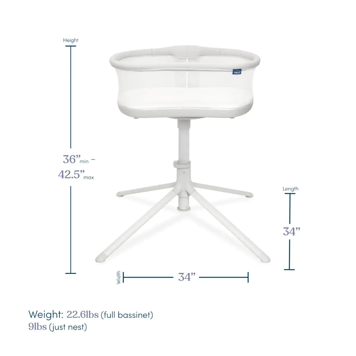 HALO Swivel Bassinest 3.0