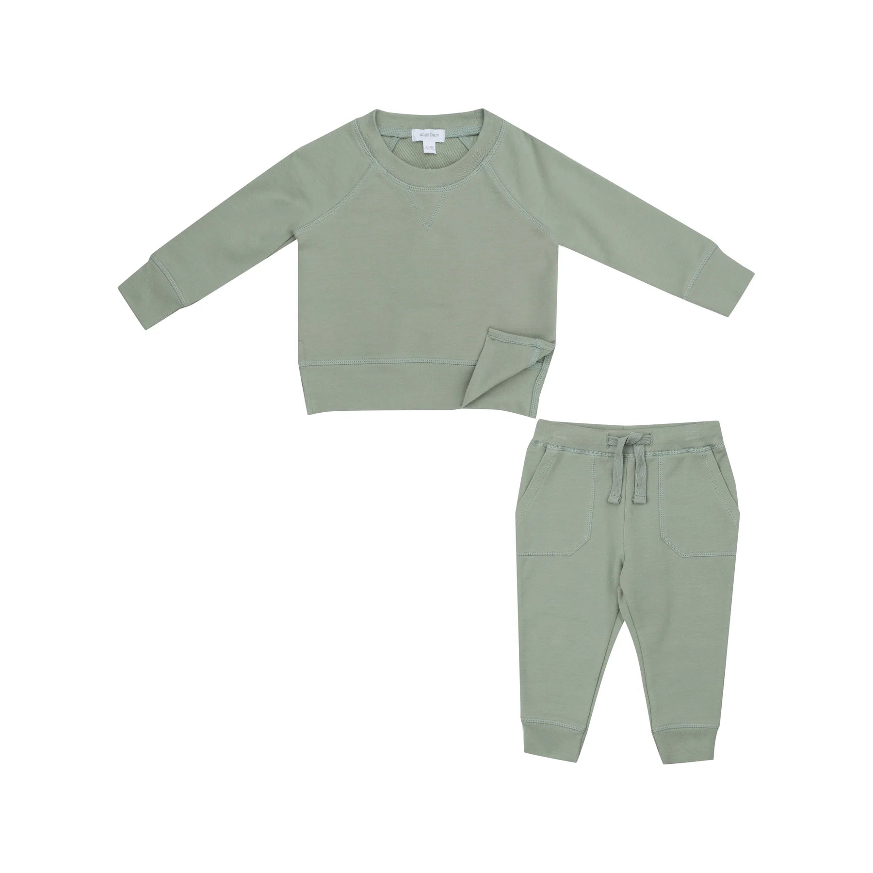 Sweatshirt/Jogger Set-Desert Sage