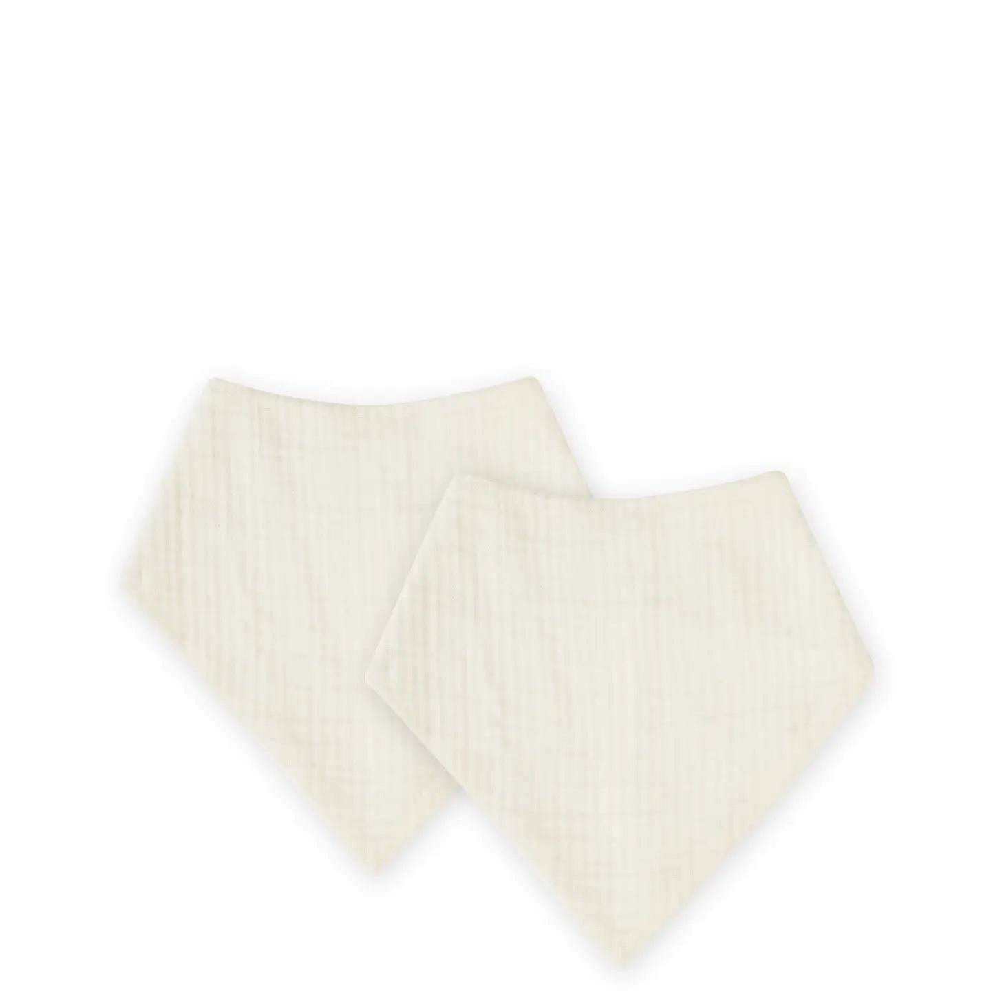 Muslin Bib Set (2-pack) - Natural