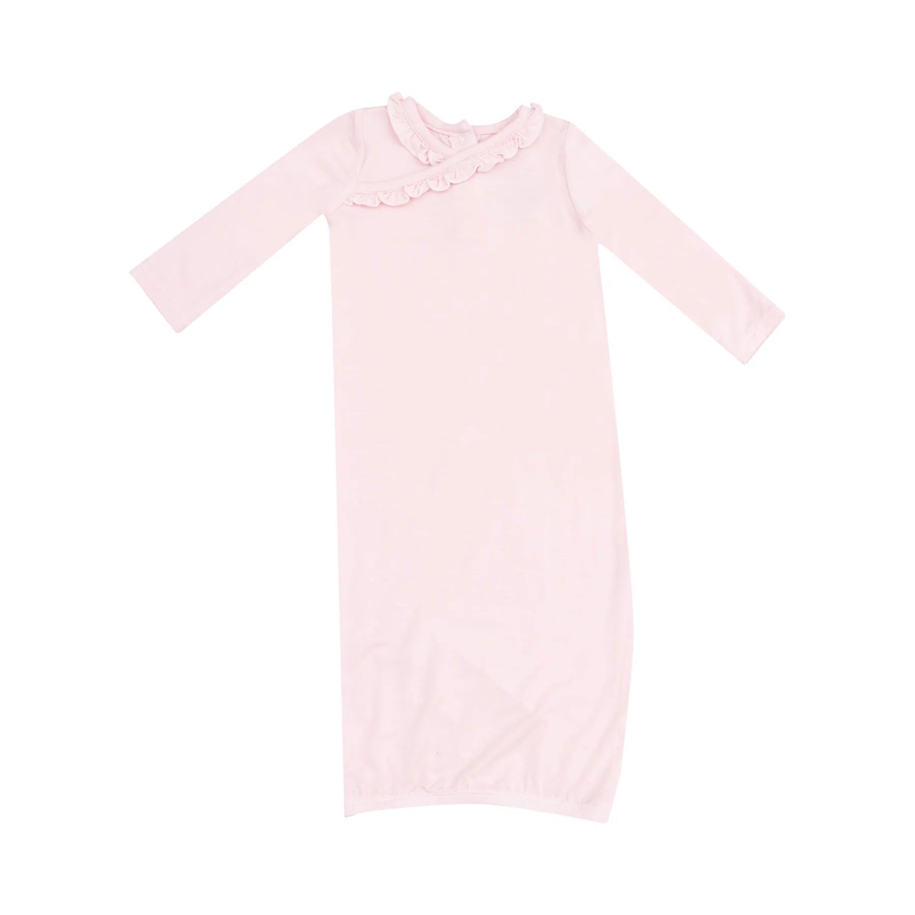 Solid Classic Pink Kimono Gown
