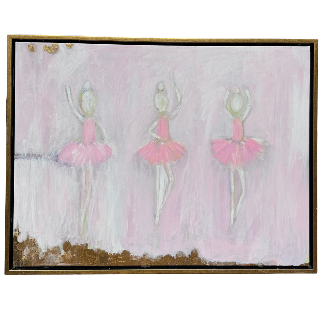 “Ballerina Beauty” 30 x 40 + Gold Frame