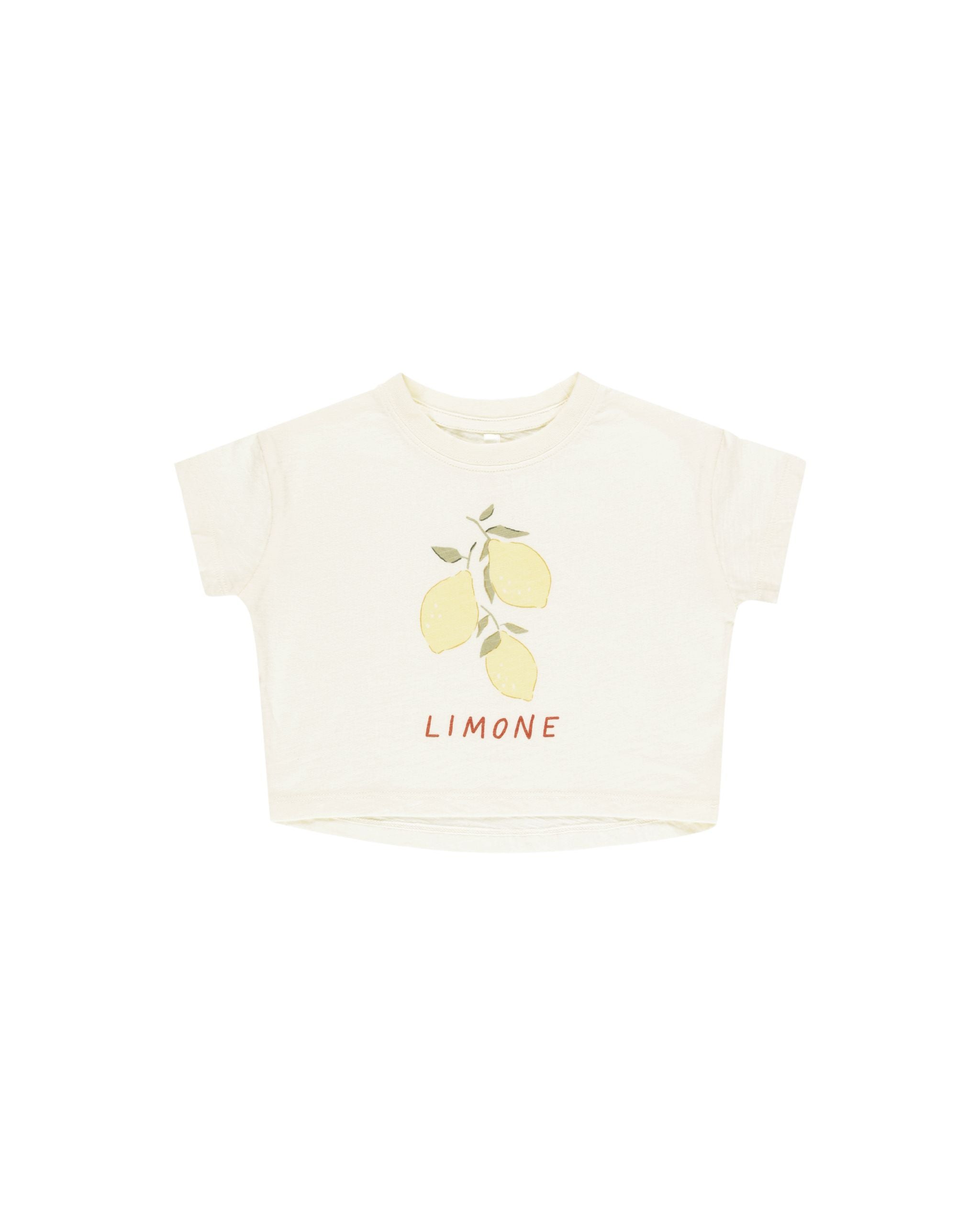 Boxy Tee- Limone