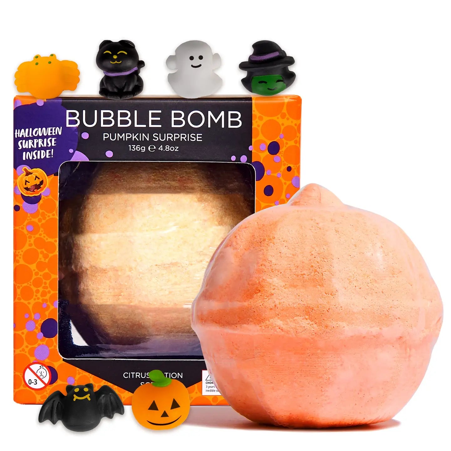 Bubble Bath Bomb- Pumpkin