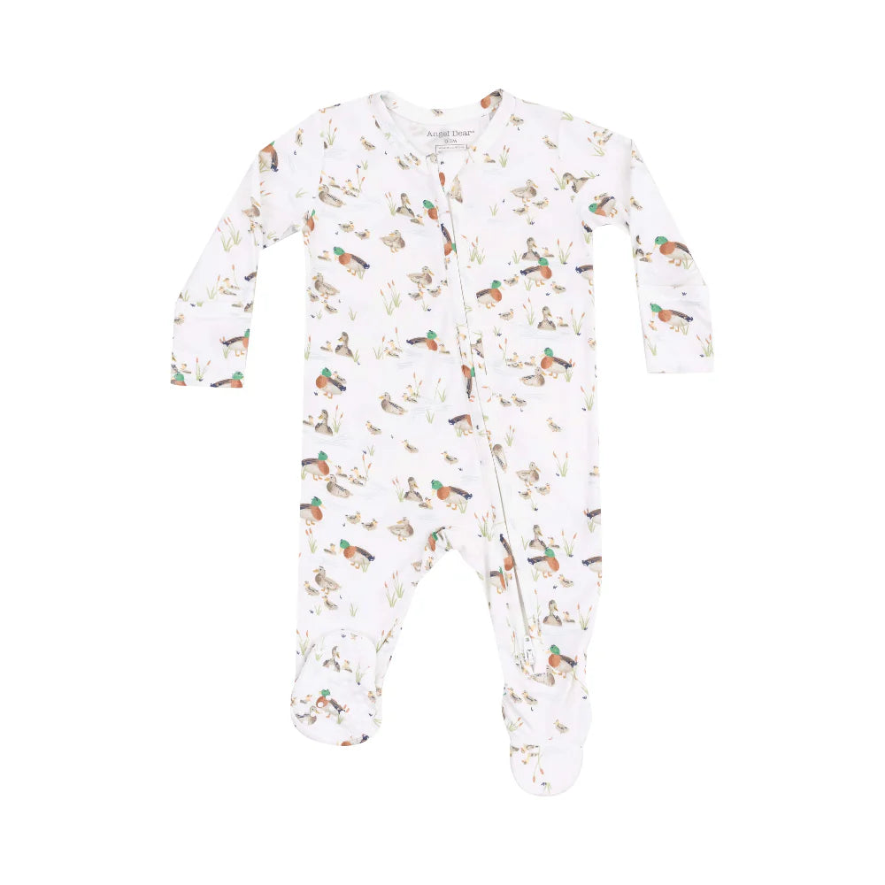 Duckling Families 2 Way Zipper Footie