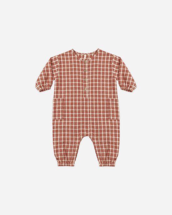Jumpsuit -Vintage Plaid