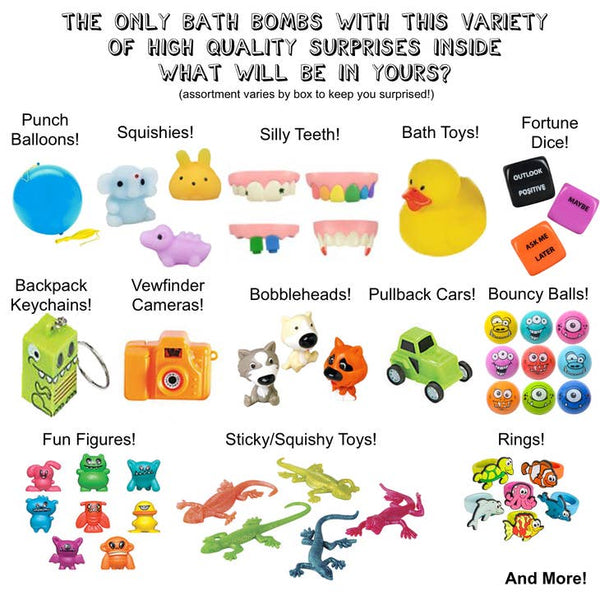 Bubble Bath Bomb - Toy Surprise!