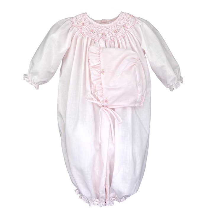 Bishop Smocked Rosebud Convertible Bag