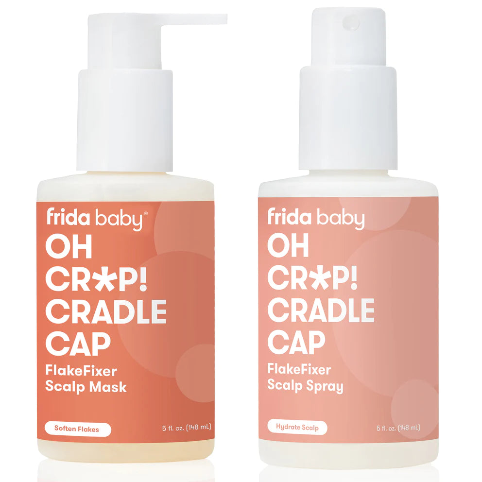 Oh Cr*p! Cradle Cap Flake Fixer Scalp Spray + Scalp Mask Duo