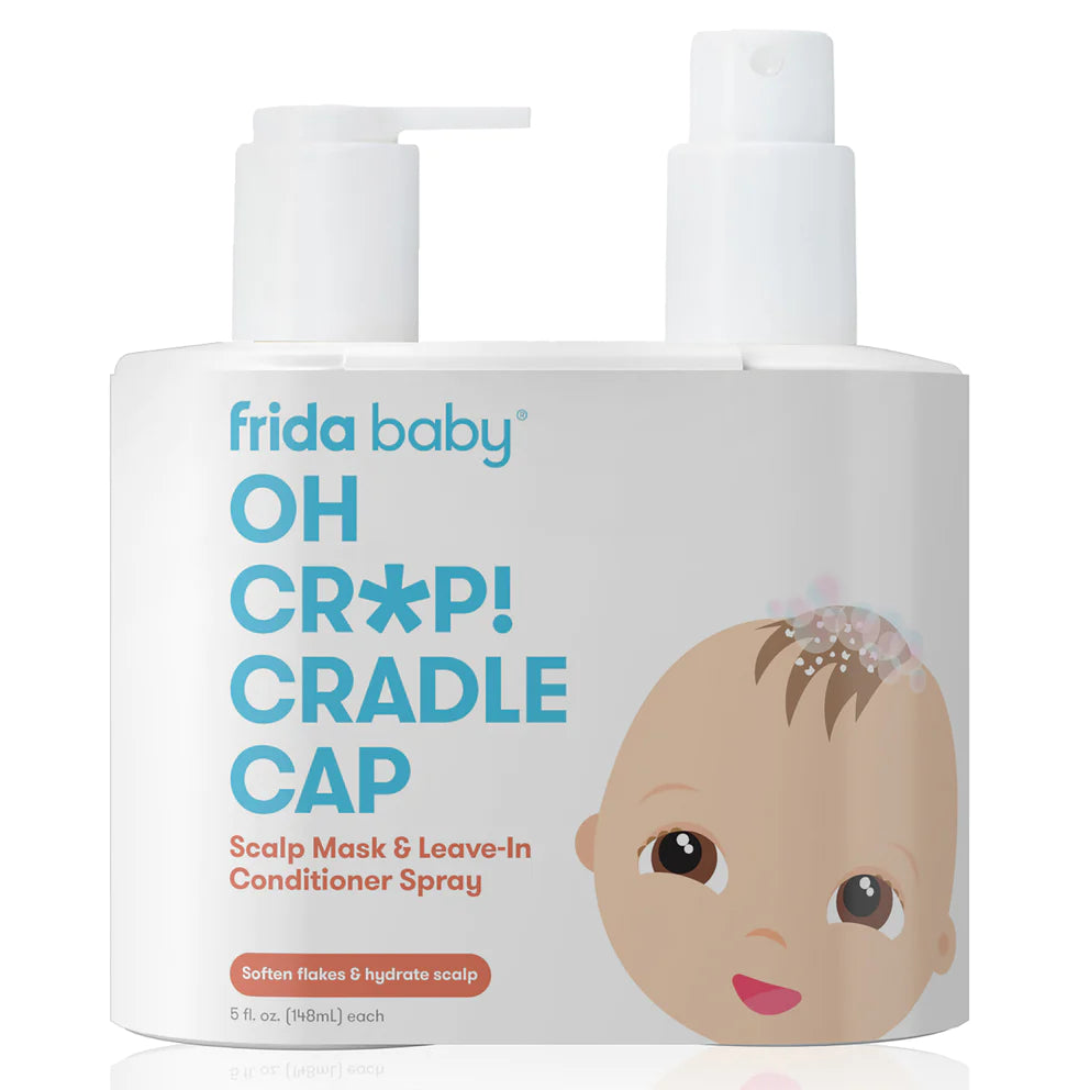 Oh Cr*p! Cradle Cap Flake Fixer Scalp Spray + Scalp Mask Duo