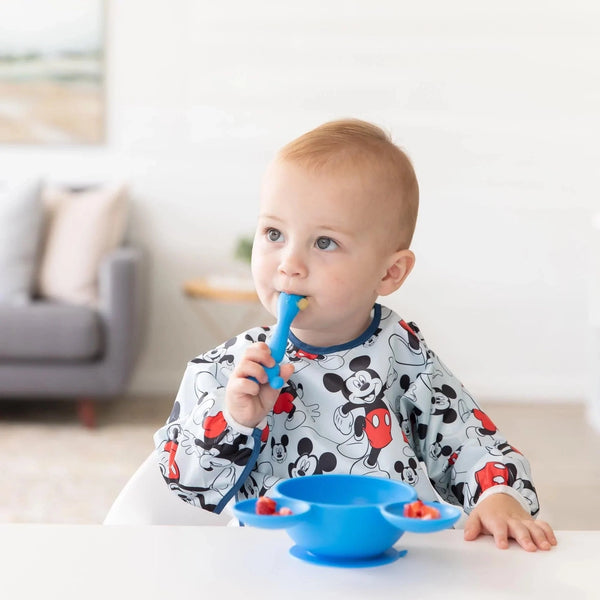 Silicone First Feeding Set- Mickey Mouse