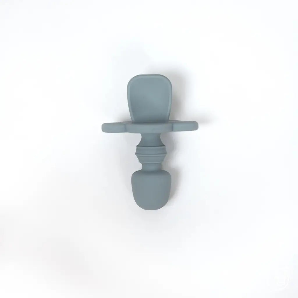 Silicone Training Spoon- Pale Blue