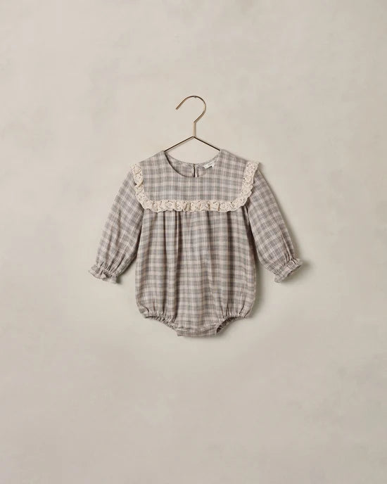 Noelle Romper- Fall Plaid