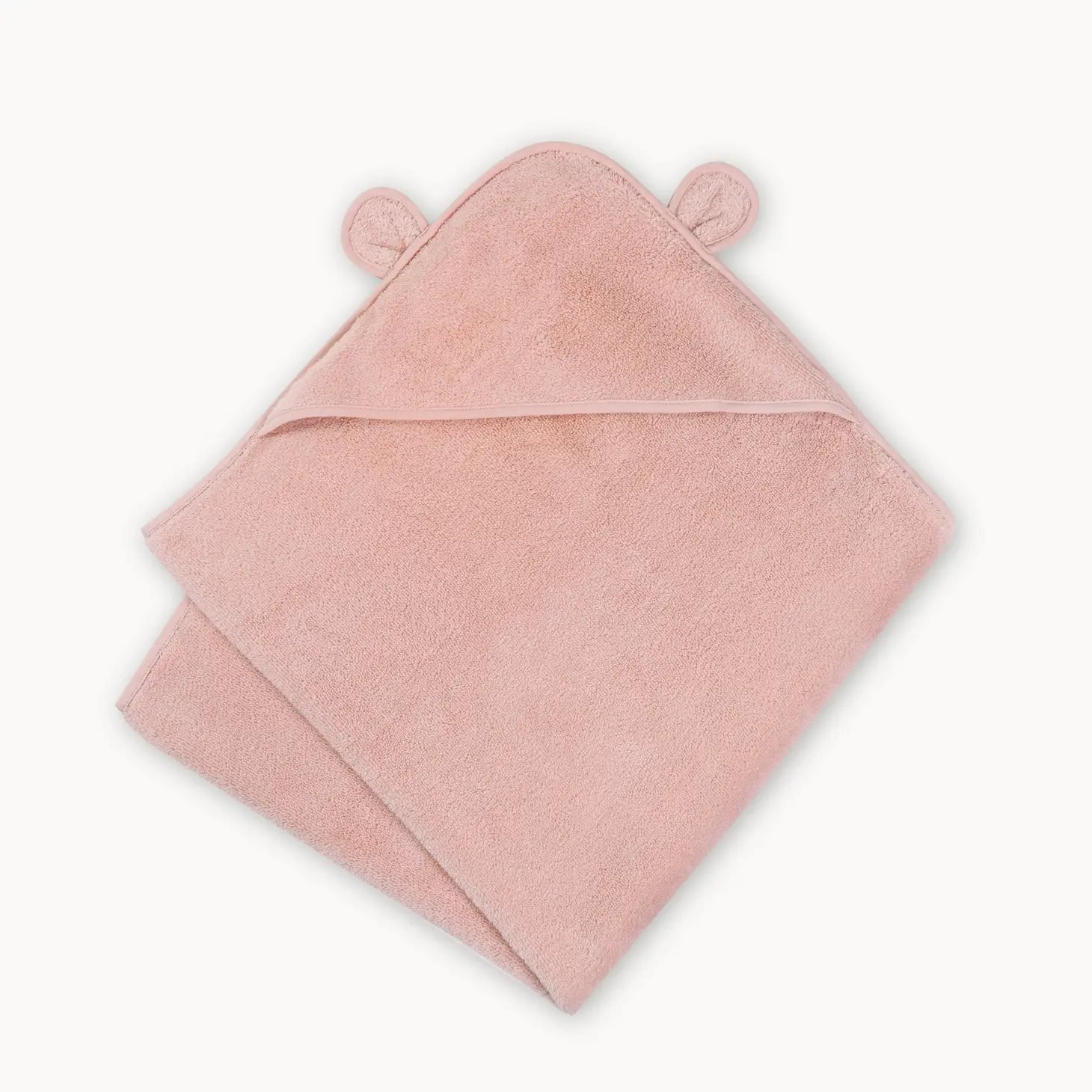 Pink Organic Hooded Towel