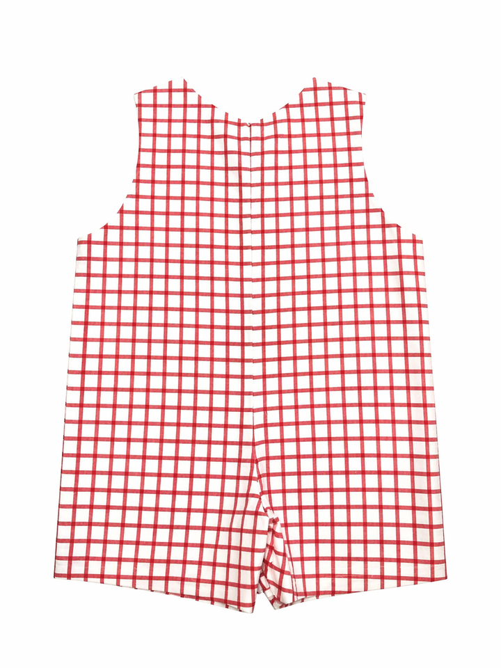 Vintage John John- Red Windowpane