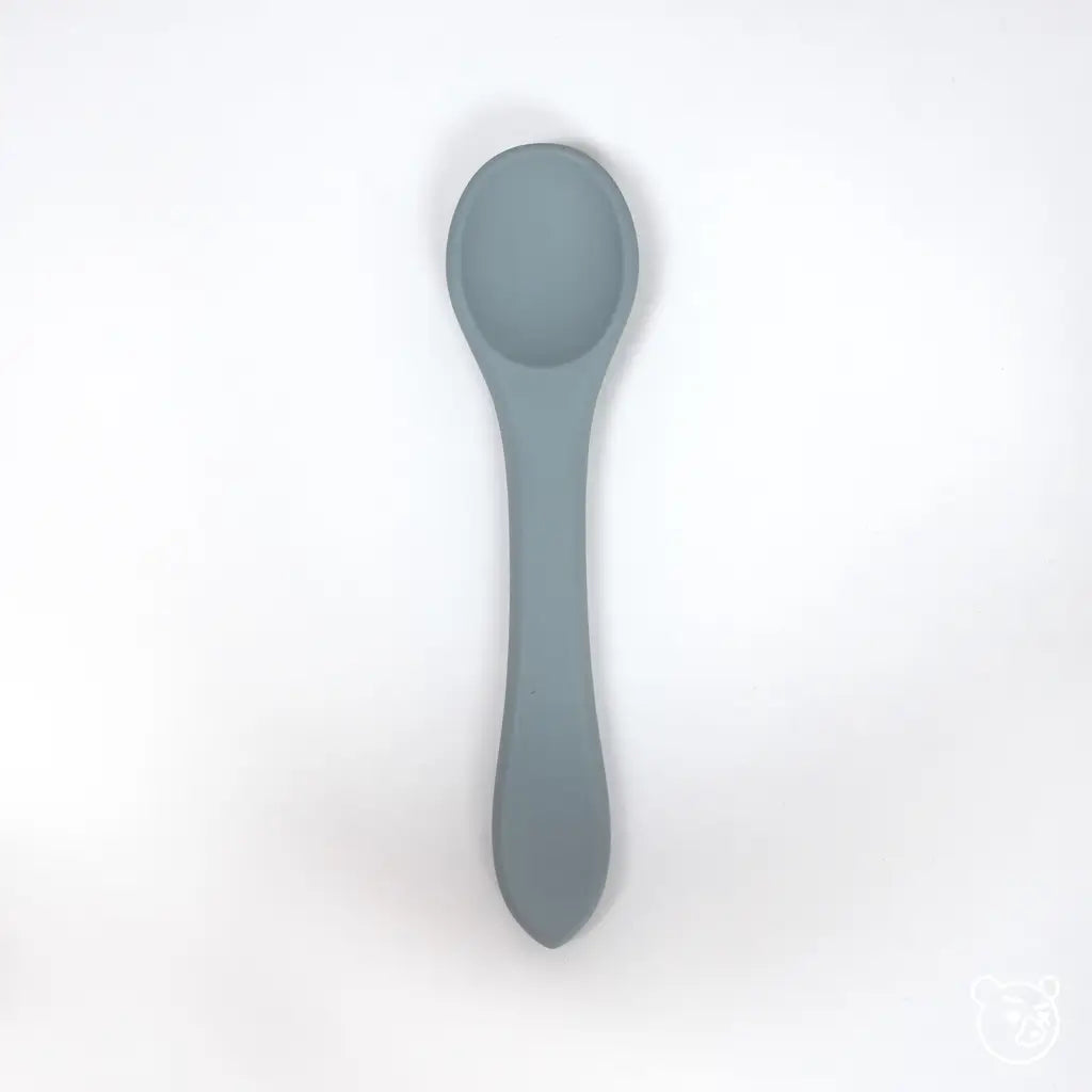 Silicone Spoon- Pale Blue