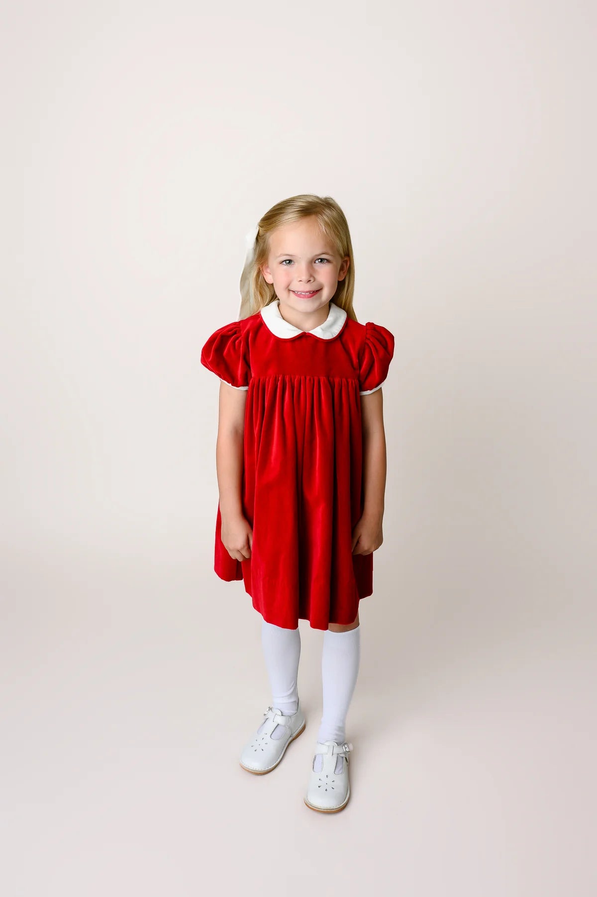 Ruby Red Velvet Memory Making Dress