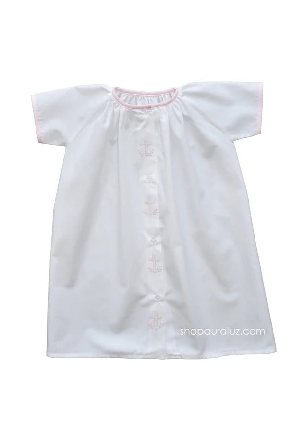 Cross Day Gown in Pink