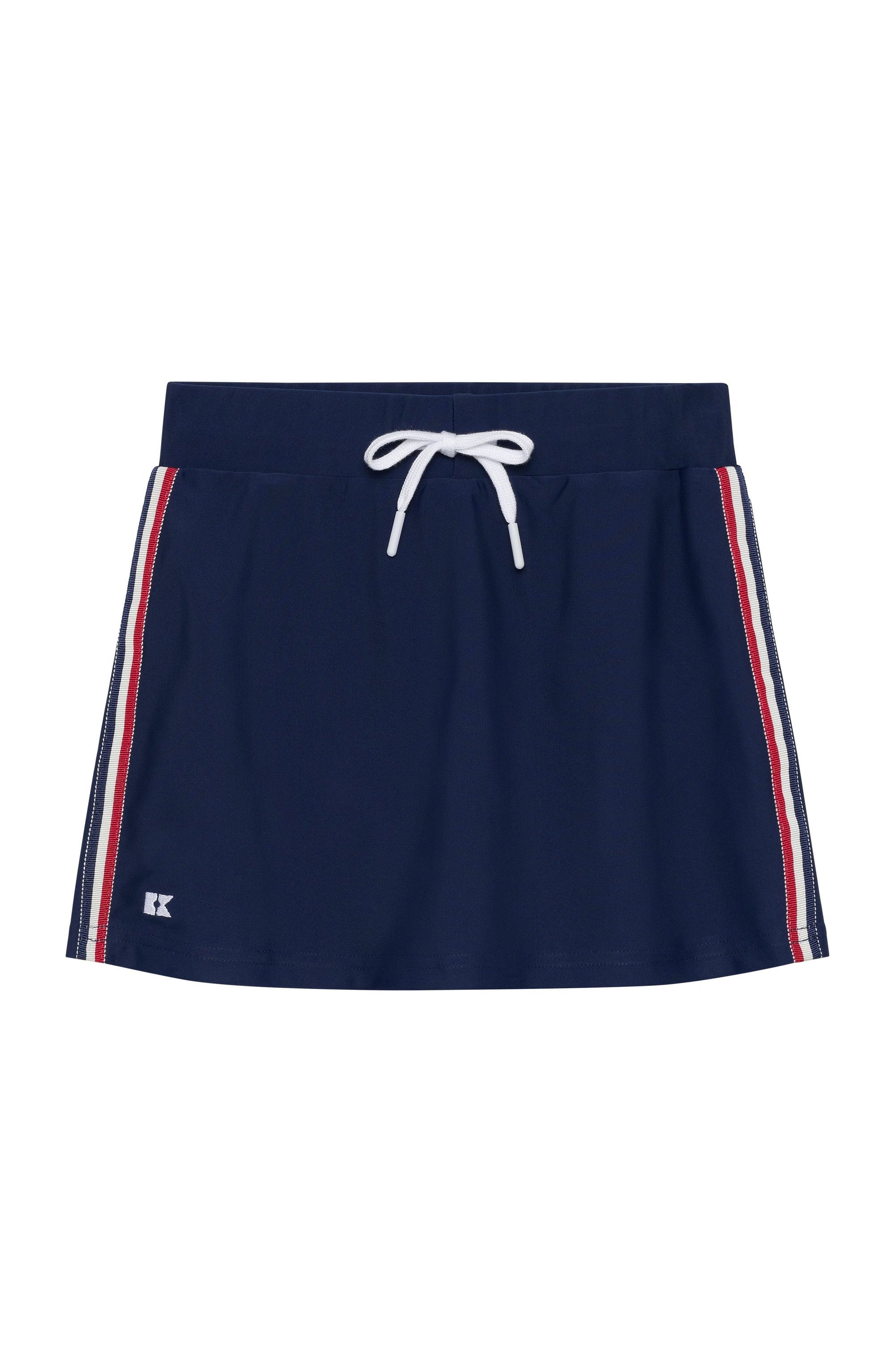 navy/white tennis skort