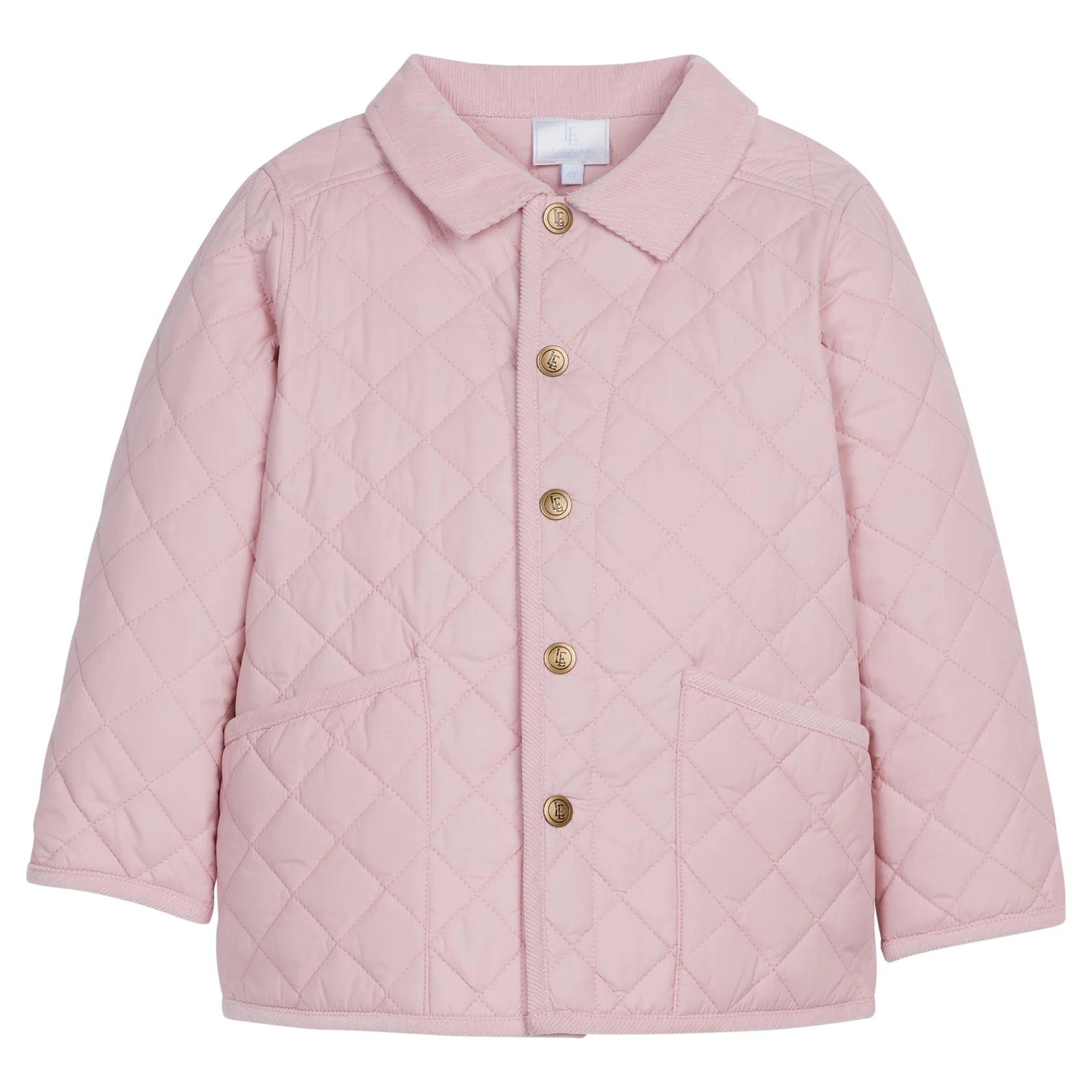 Classic Quilted Jacket - Light Pink