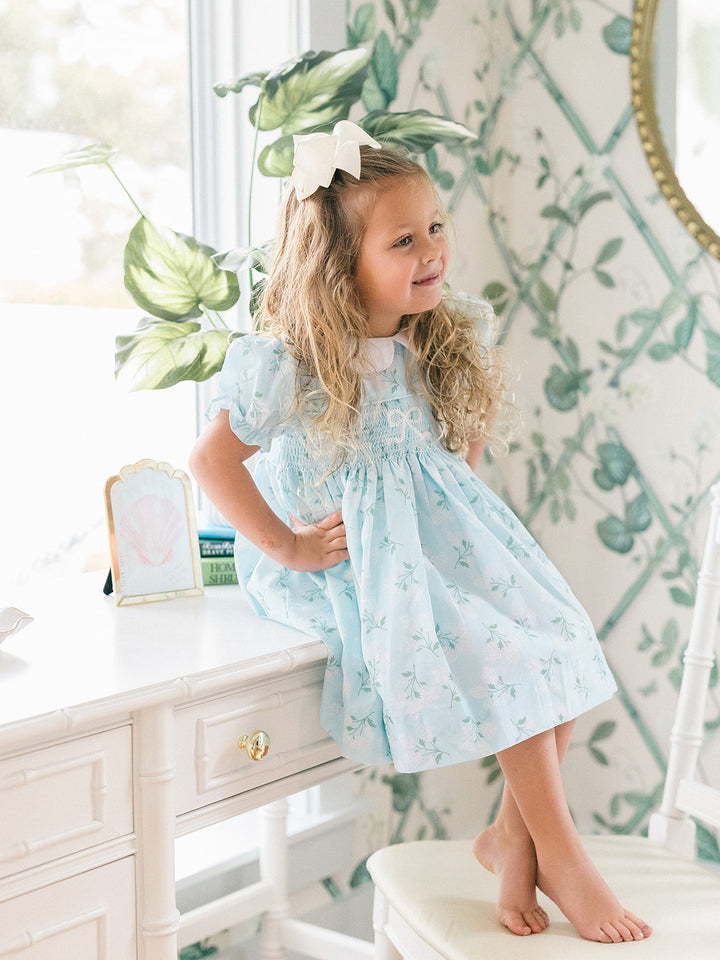 Collard Hydrangea Dress