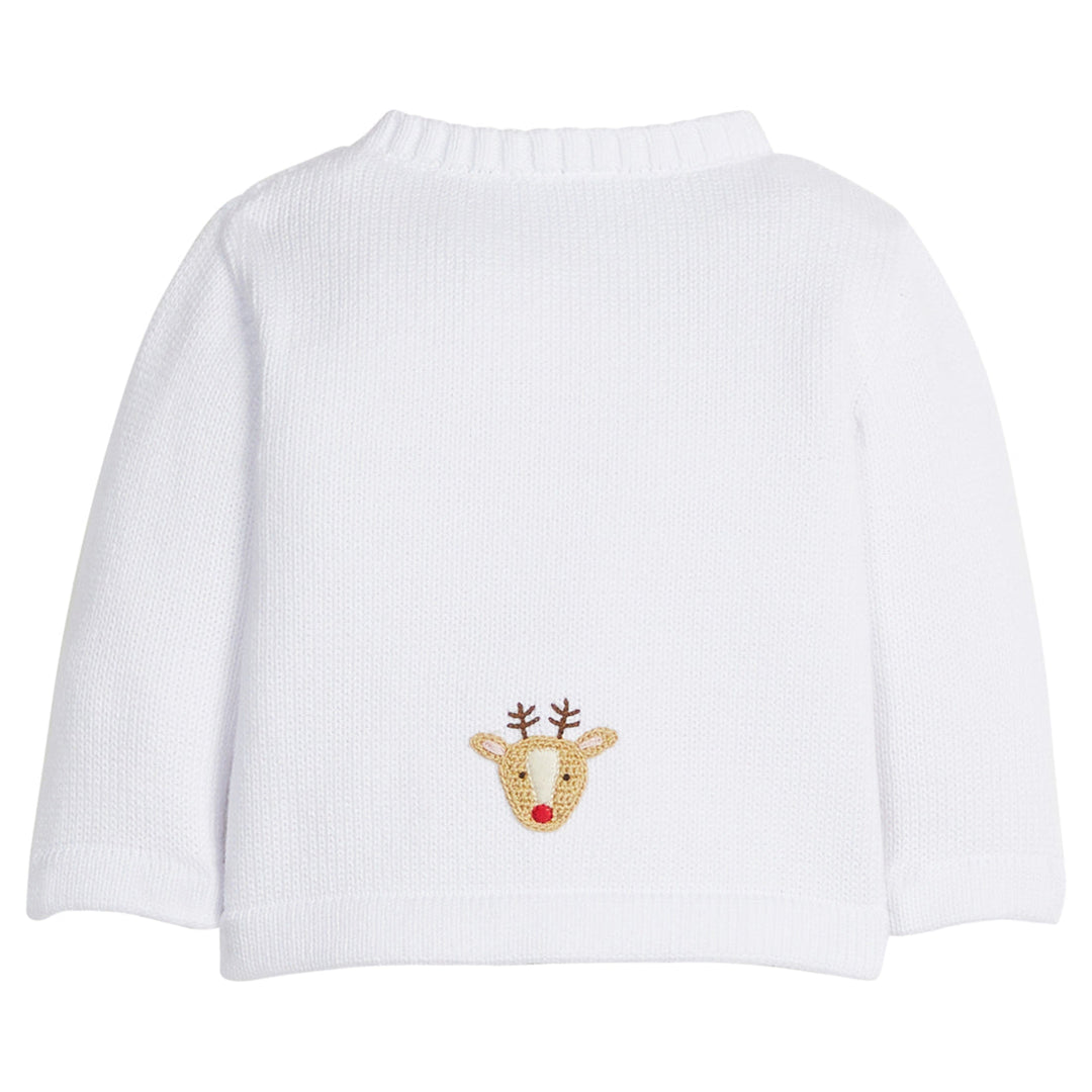 Crochet Cardigan- Reindeer