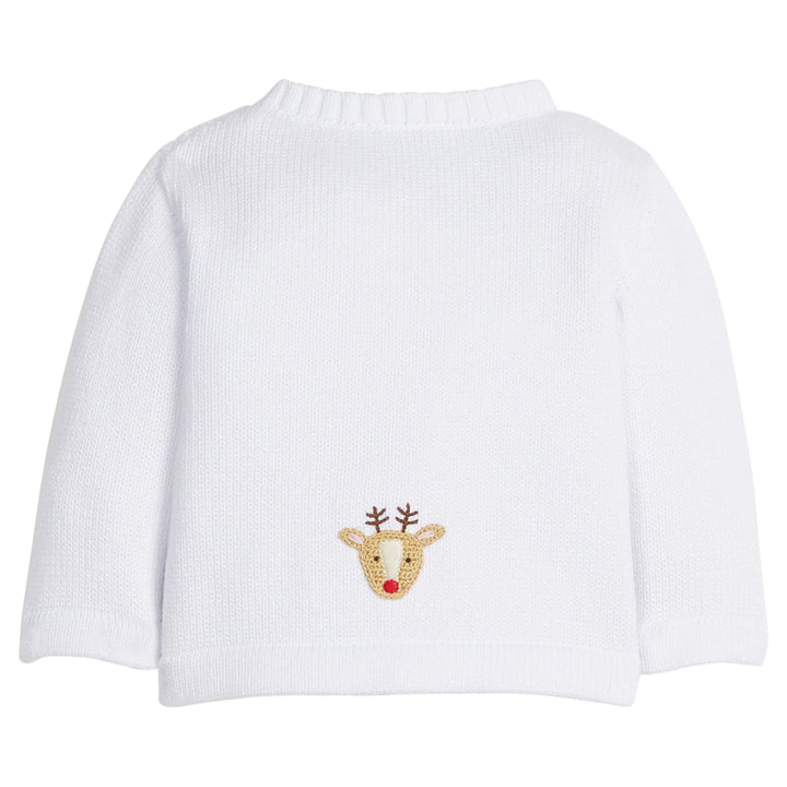 Crochet Cardigan- Reindeer