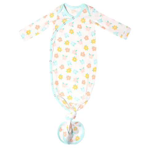 Newborn Knotted Gown-Daisy