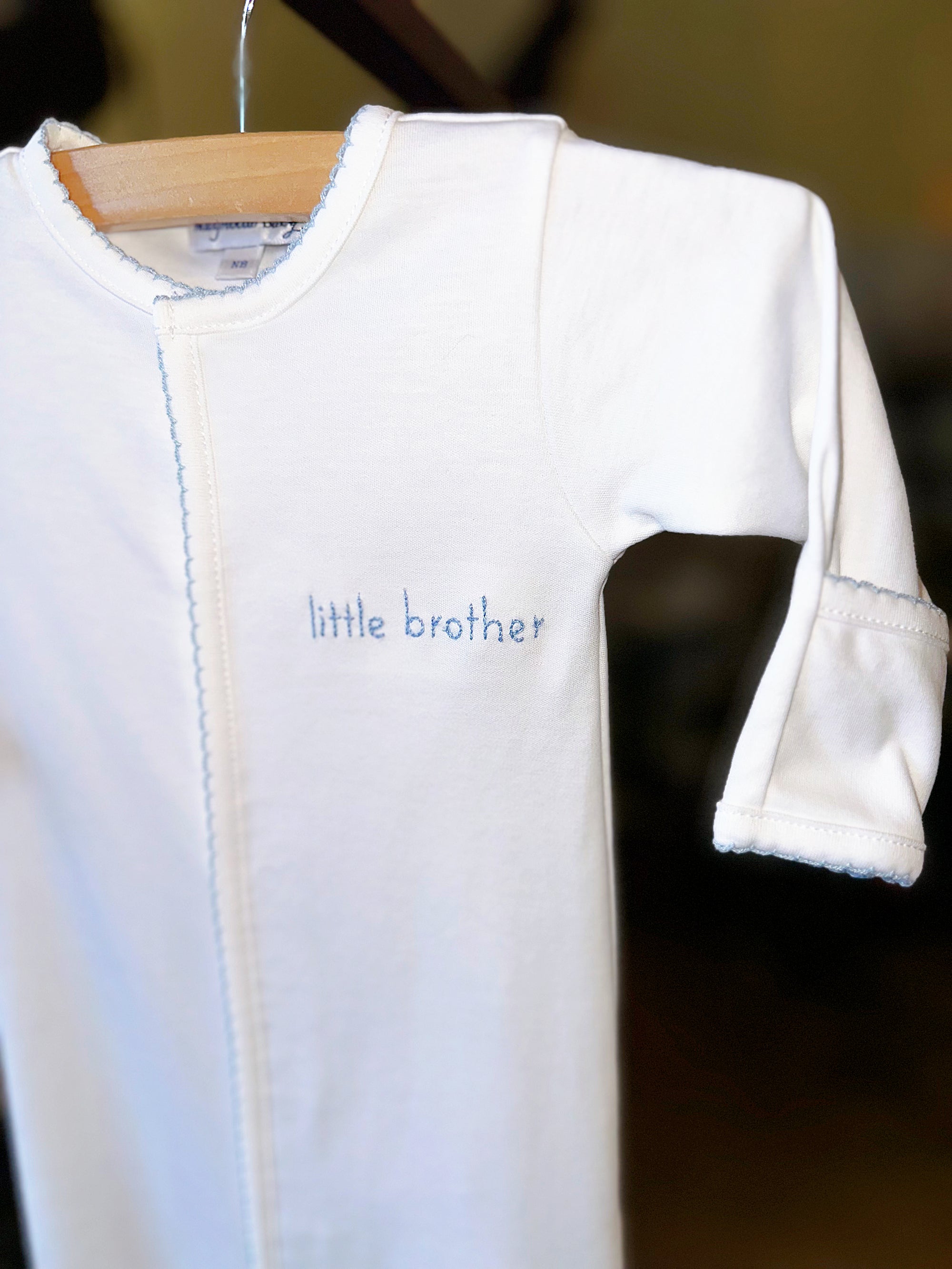 Little Brother Embroidered Conv Gown