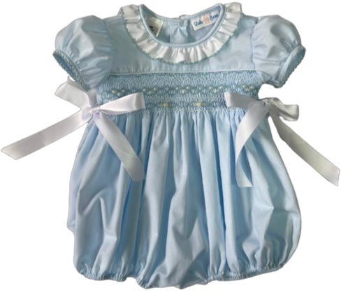 Smocked waist Bubble/Classic Blue