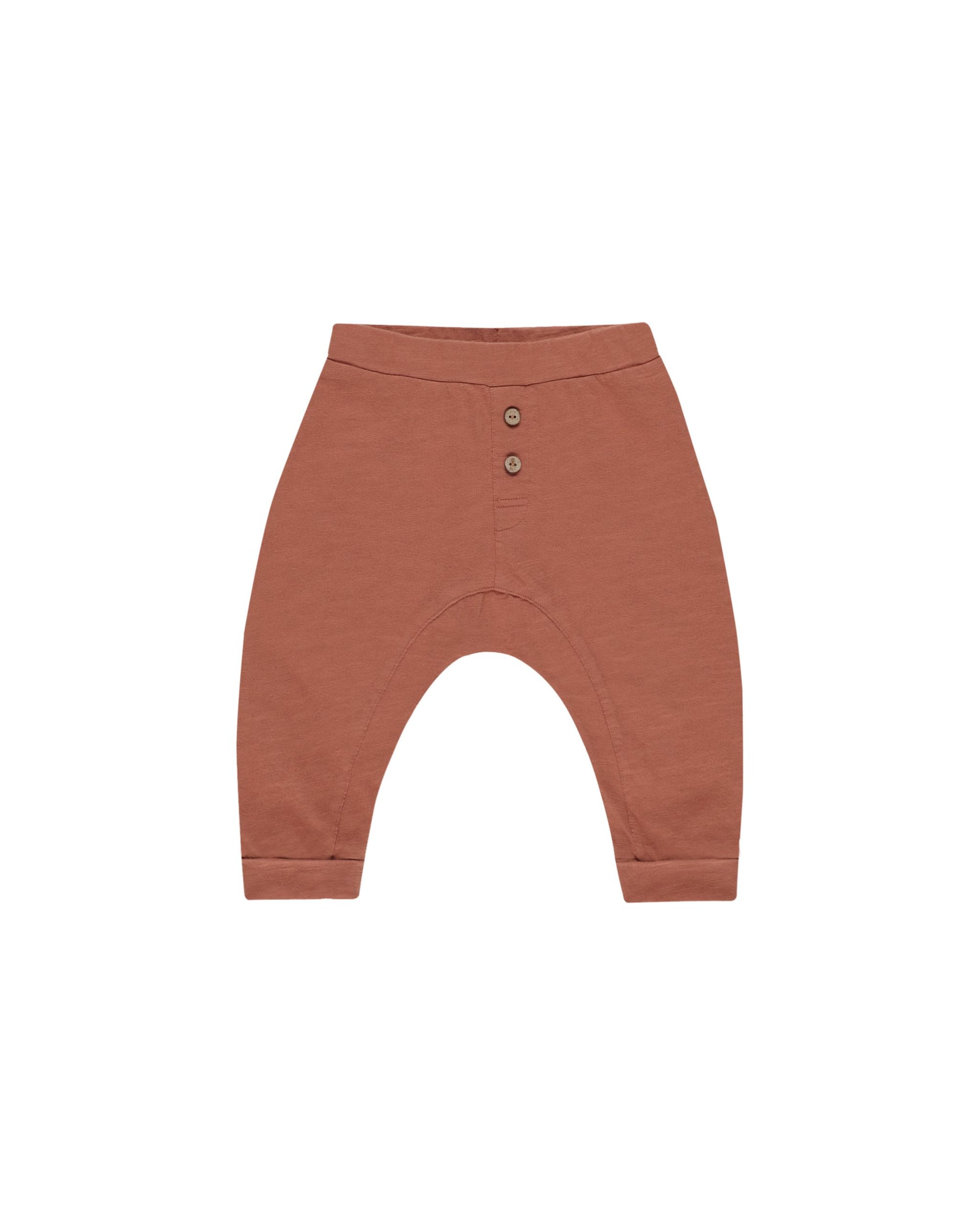 Baby Cru Pant- Poppy