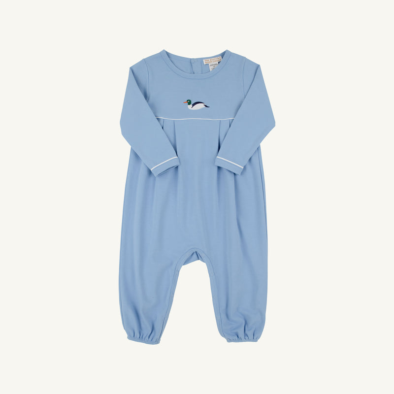 Long Sleeve Bradford Romper | Fine Weather for Ducks