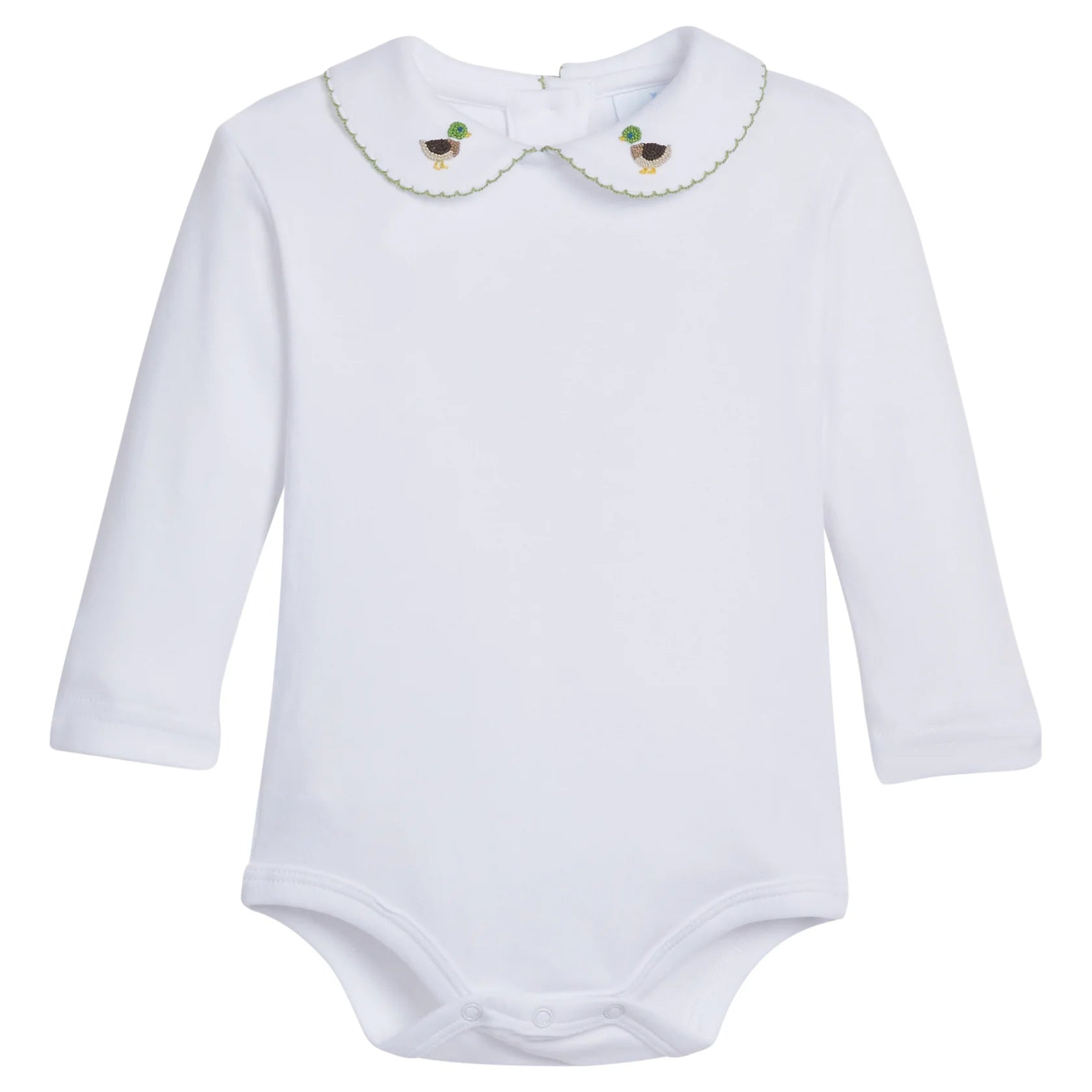 L/S Pinpoint Onesie - Mallard