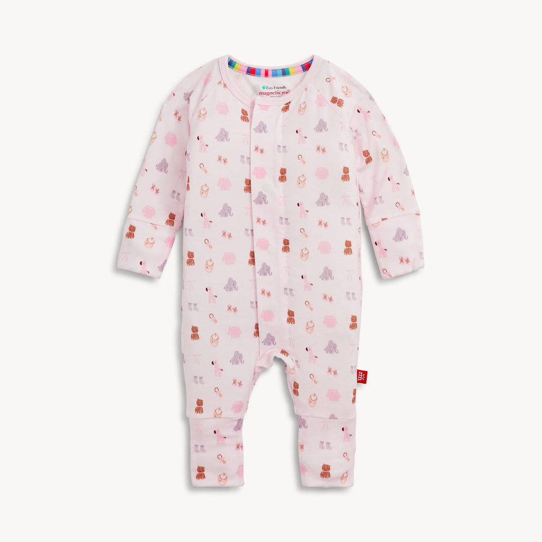 Modal Coverall - Nursery Nostalgia Pink