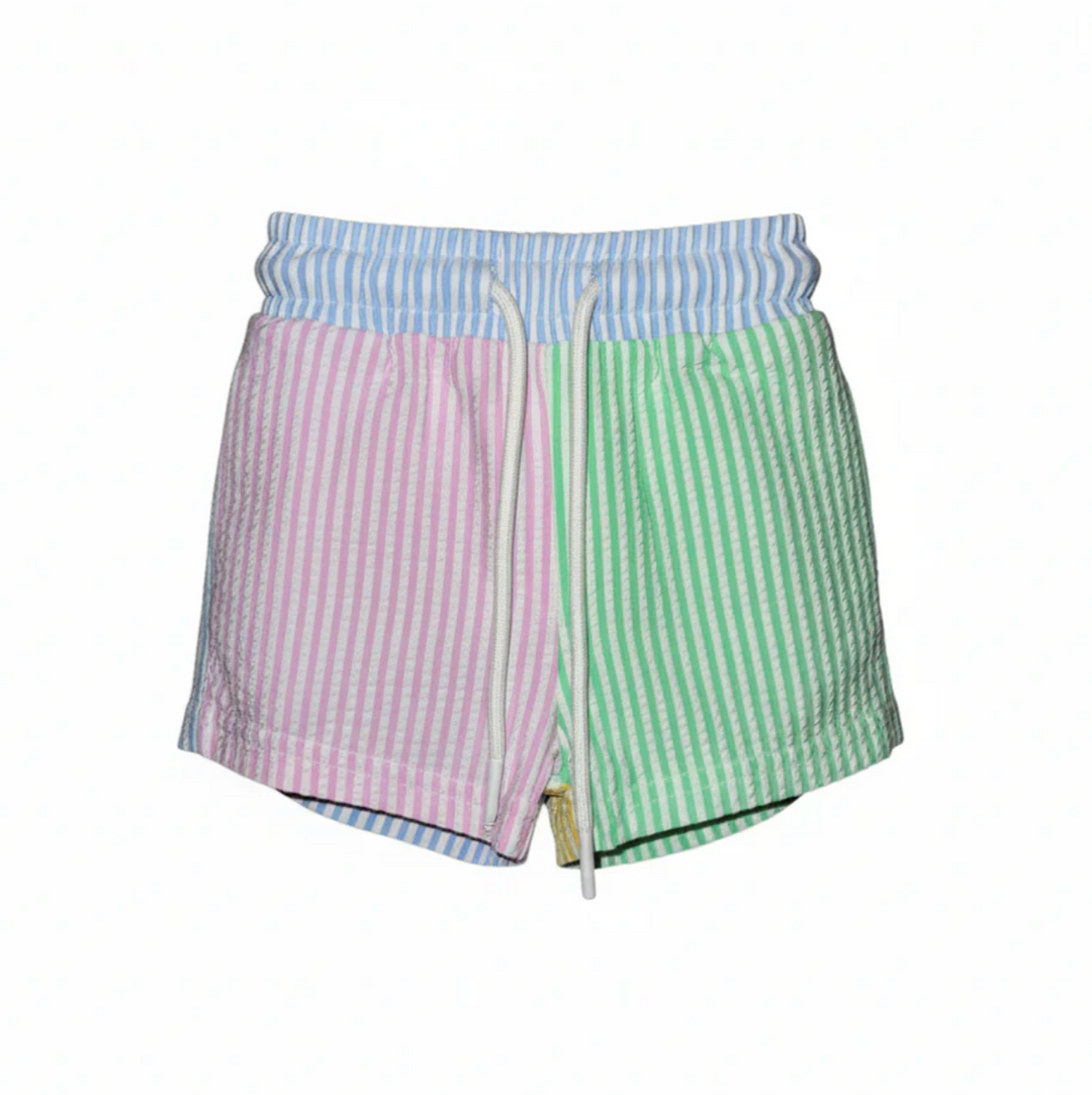Swim Truck/Multi Stripe