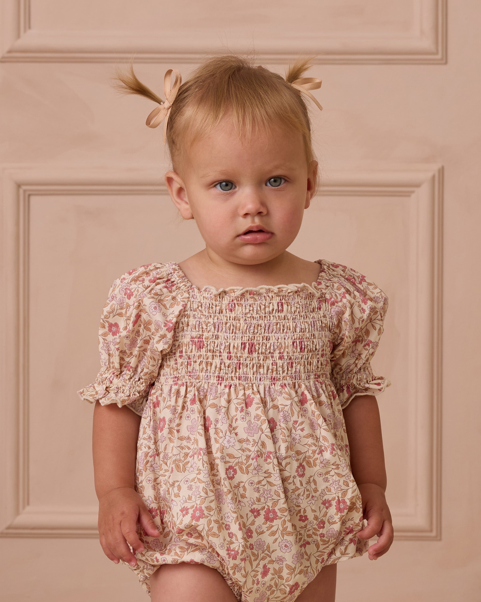 Hazel Romper- Blush Garden