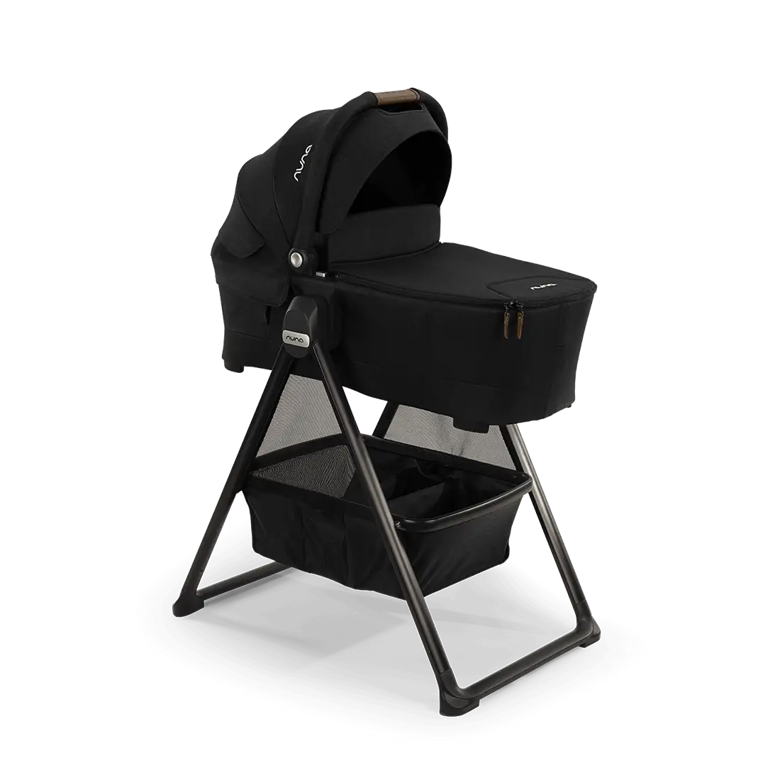 LYTL Series Bassinet & Stand in Caviar