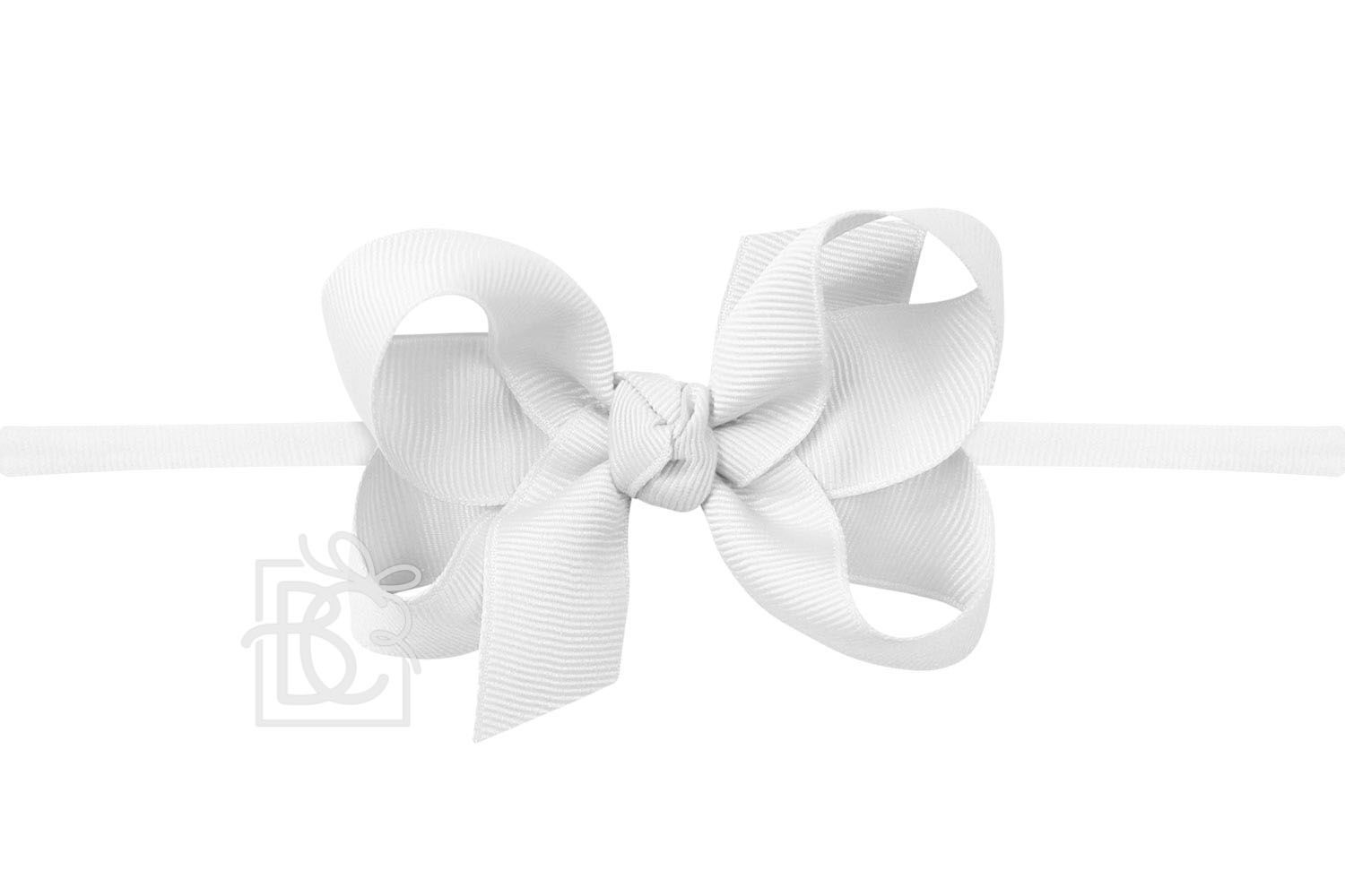 Bow on Headband, 3.5" Med