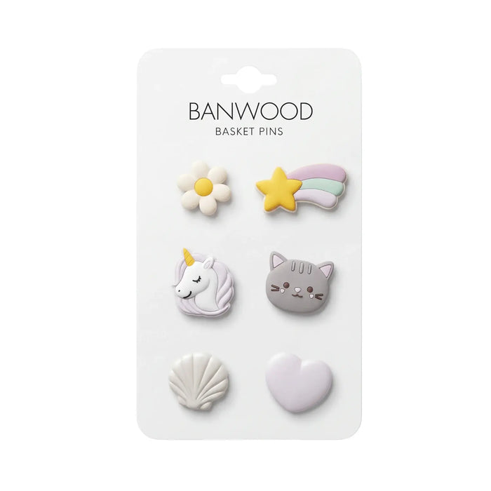 BANWOOD PIN & RIDE BASKET PINS