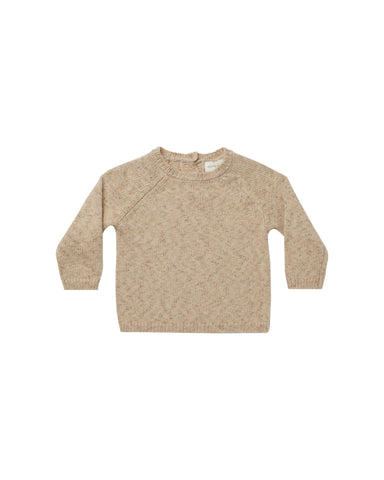 Latte Speckled Knit Sweater  4-5Y