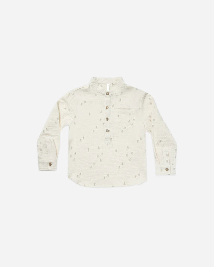 Mason Shirt- Evergreen