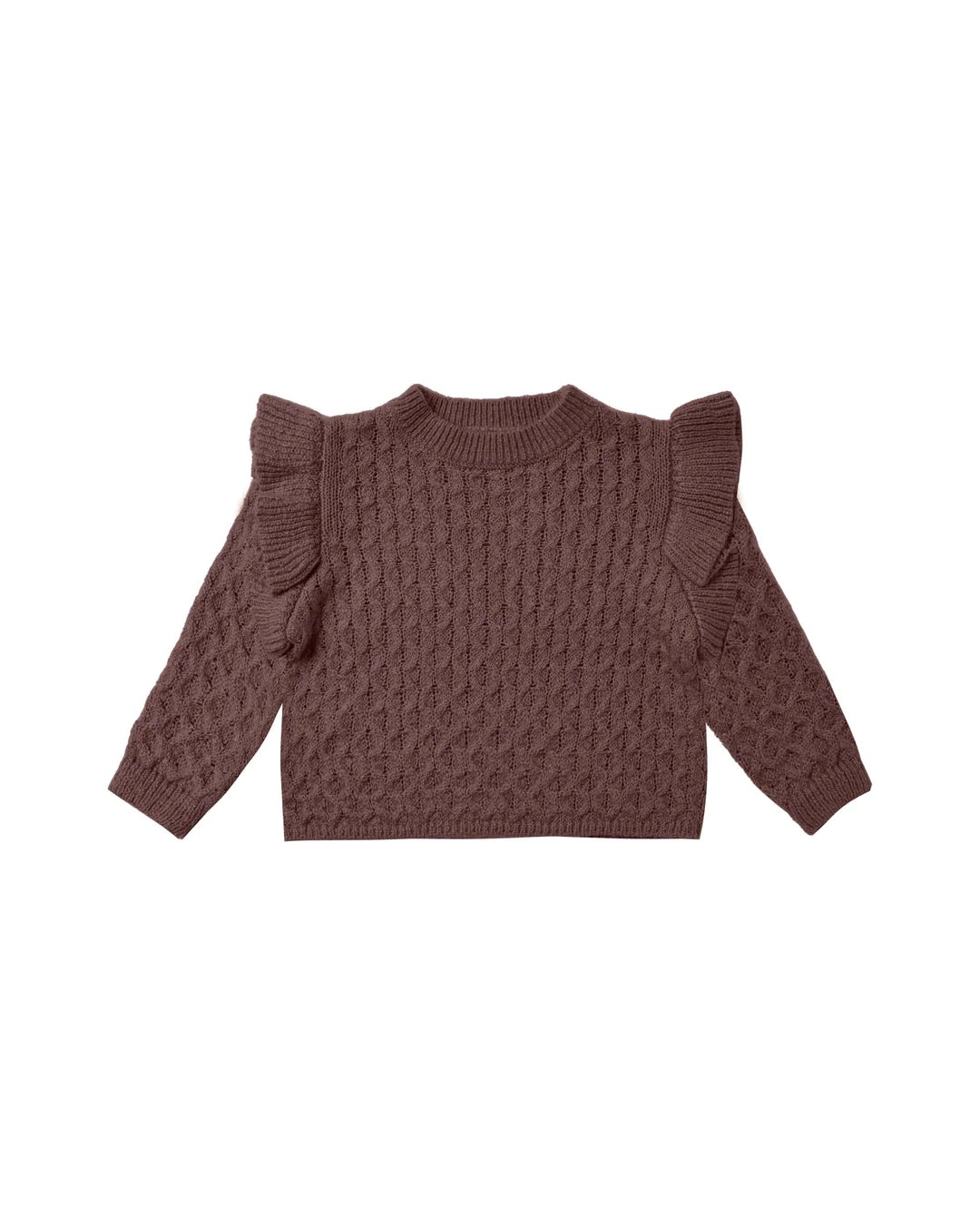 La Reina Sweater- Plum