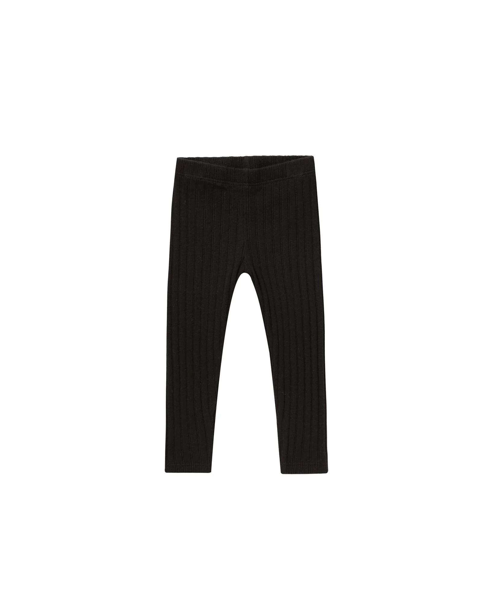 Ribbed Legging- Black