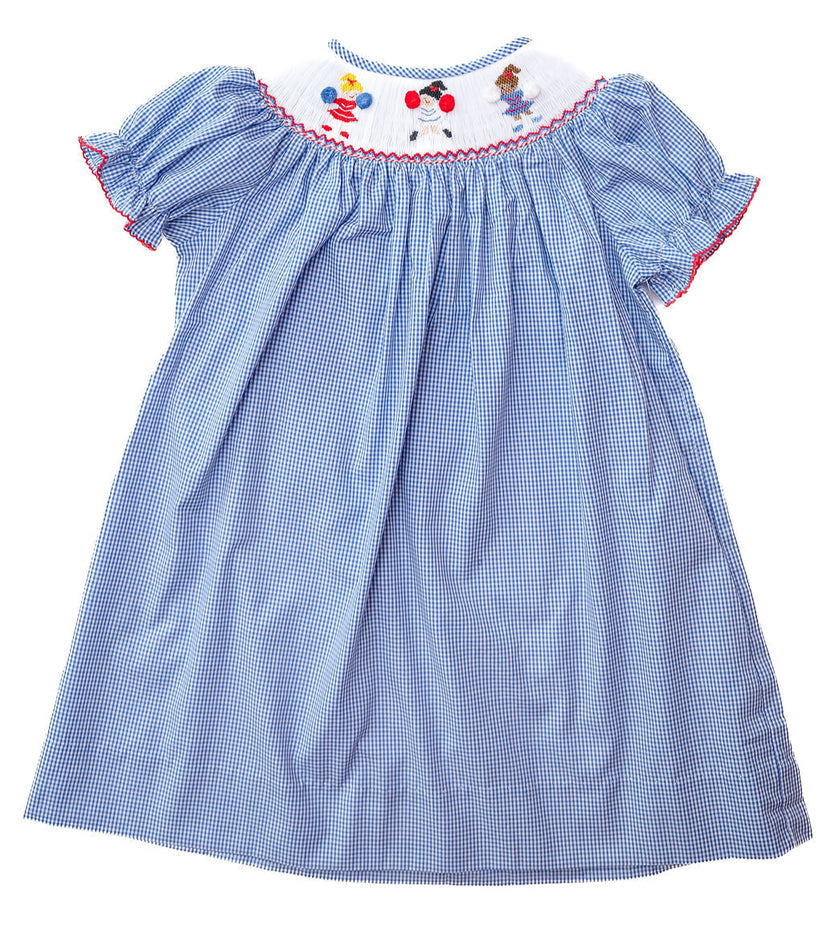Blue/Red Cheerleaders Helen Dress