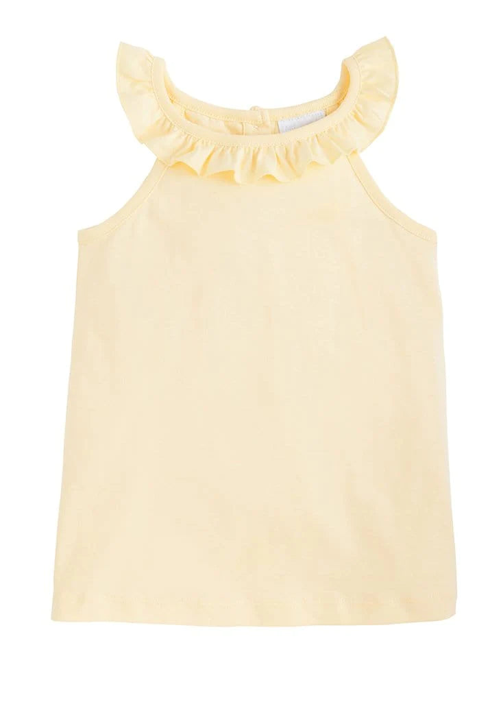 Ruffled Tank - Yellow